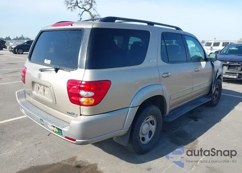 2002 Toyota Sequoia Sr5 V8 from USA, damaged, VIN 5TDZT34A72S093313